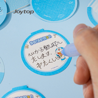Joytop – Carnet de notes de poche anti-stress Doraemon personnalisé imprimé, couverture en PVC, reliure cousue, notes adhésives – Vente en gros