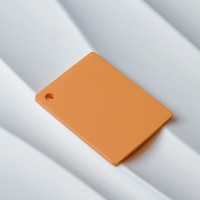 Un côté a givré une feuille acrylique brillante latérale Feuille acrylique de couleurs neutres