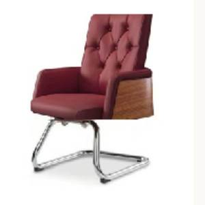 เก้าอี้สำนักงานหนังที่ทันสมัยและสะดวกสบายพร้อมที่เท้าแขนและ37731-2388D พนักพิง - Product Image 1