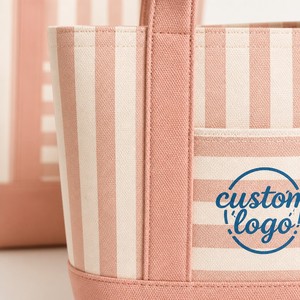 Custom Logo <b>Canvas</b> <b>Tote</b> Bag Colors Cotton Oversized Reusable Shoulder Shopping Bag OEM Printing for 5 Promotional Gift Brand - Product Image 3