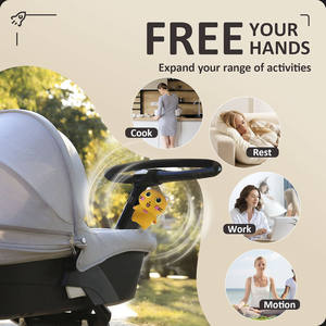 Balancín de <span class=keywords><strong>cochecito</strong></span> de bebé personalizado con función de máquina de ruido blanco balancín de bebé recargable dispositivo calmante de <span class=keywords><strong>cochecito</strong></span> automático - Product Image 6