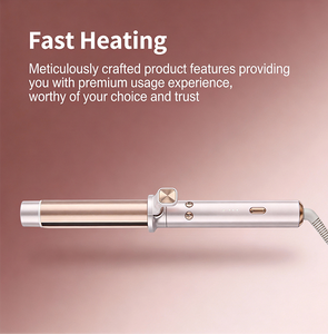 <span class=keywords><strong>Pro</strong></span> Max Beauty - Fer à friser professionnel en céramique - Affichage de la température LCD - Rotation automatique - Chauffage rapide en 45 secondes - Arrêt automatique - 32 mm - Product Image 2