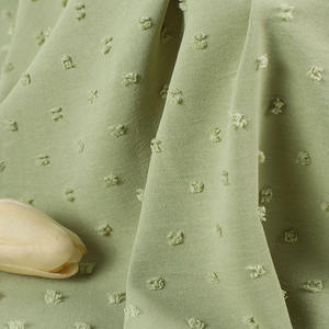 सादा रंगे बुना Burnout के कट डॉट Dobby <span class=keywords><strong>Jacquard</strong></span> CEY <span class=keywords><strong>Uragiri</strong></span> 100% पॉलिएस्टर CEY क्रेप Airflow के कपड़े - Product Image 5