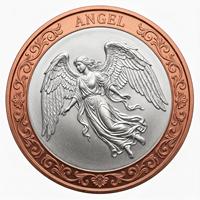 Pièce de monnaie médiévale de collection en cuivre pur 999, bicolore, 1 once, pour décoration historique et usage numismatique