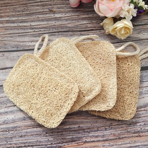 Wholesale Custom Eco-Friendly Natural Cellulose Exfoliating Oval Loofah Dish Scrubber <b>Body</b> Brush Kitchen Shower Zenidoo - Product Image 4