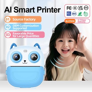 Mini-imprimante IA transfrontalière best-seller pour papier thermique, appareil <span class=keywords><strong>photo</strong></span> instantané, appareil <span class=keywords><strong>photo</strong></span> numérique pour enfants, mignon dessin animé - Product Image 1