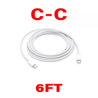 Câble adaptateur USB C Type C 60W 1M 1.5M 2M pour téléphone, charge rapide, blanc, universel, câble de charge de données étendu