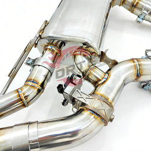 Sistema de Escape Catback con Válvulas Vortex para BMW F97 X3M F98 X4M S58 3.0T, Tubo Central Único, Silenciador Resonado con Control Remoto - Product Image 6