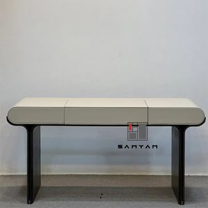 Ý Phong Cách Hiện Đại Tối Giản Mỹ Phẩm Bảng Tùy Chỉnh Bàn Trang Điểm Biệt Thự Phòng Ngủ Với Trang Điểm Gương Ánh Sáng Sang Trọng - Product Image 6