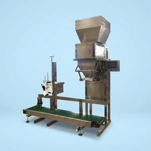 Machine à emballer de poudre de poivre de 25kg Machine de conditionnement de remplissage <span class=keywords><strong>semi</strong></span>-automatique d'engrais d'alimentation de grain - Product Image 4