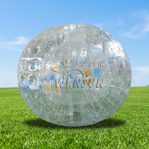 WINSUN Combinaison de protection en PVC pour adulte, Ballon de football à bulles, Jeu de football en plein air, Ballon Zorb gonflable ignifuge et imperméable, Couleur personnalisée - Product Image 1