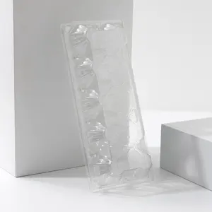 工場直販カスタム包装箱食品貯蔵透明PETクラムシェル10穴包装卵用透明