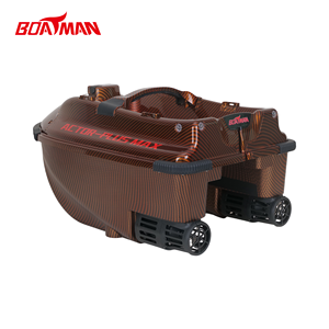 Bateau porte-appâts Boatman Actor Plus Max avec télécommande à écran tactile de 5 pouces, ABS RC, portée de 500 m, capacité de 8 kg, bateau porte-appâts intelligent avec sonar GPS - Product Image 4
