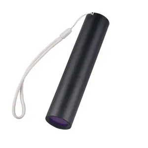 UV 365nm Portable Mini Flashlight LED Rechargeable Handheld Flashlight With Filter For Pet Stain Identification