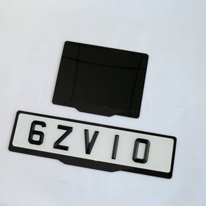 Marco para Matrícula de Coche, Fabricación a Bajo <span class=keywords><strong>Precio</strong></span>, Estilo Europeo, 52*11cm, Marco de Acrílico para <span class=keywords><strong>Placa</strong></span> de Matrícula - Product Image 2
