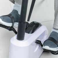 BNcompany Vélo d'exercice portable électronique motorisé pour la rééducation des bras et des jambes