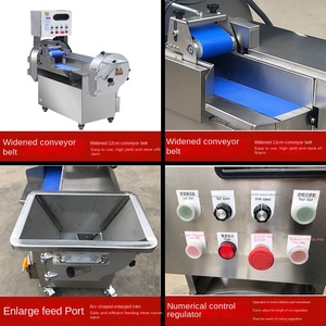 Chất lượng cao thương mại Rau cắt slicing băm nhỏ trái cây chip Chopper cà rốt hành tây khoai tây Slicer salad Dicer máy - Product Image 2