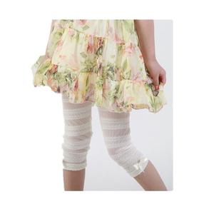 Venta al por Mayor en Línea de Ropa Infantil, Pantalones Casuales de Algodón con Encaje para Niñas, de un Fabricante Chino - Product Image 1