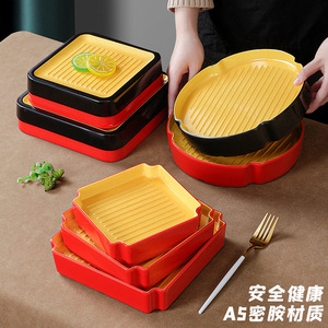 Xiangyuanmei Self-Service Hot Pot Restaurant Special Plates, Commercial Vegetable Plates, Meat Plates, Grilled Meat Plates, - Product Image 2
