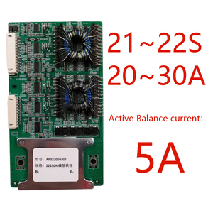 17 ~ 21S 20/30A cân bằng hoạt động BMS <span class=keywords><strong>Board</strong></span> Lithium Ion Battery Pack điều khiển LiFePO4 12V Ant BMS 20S BMS LiFePO4 16S 48V - Product Image 6