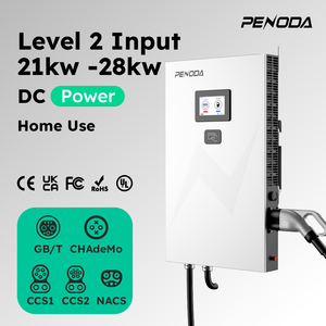 ペノダ PDA-21 21kW 急速<span class=keywords><strong>DC</strong></span> EV充電器 レベル2 220V-240V ウォールボックス CCS1/CCS2GBT/NACS スマートEVSE 新型 北米向け - Product Image 1