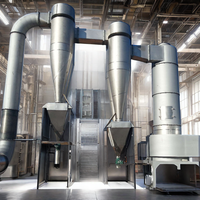 Sécheur-évaporateur automatique à carbonate de calcium SUS304L de marque ZHENGAN pour le traitement des produits chimiques alimentaires, chauffage au gaz