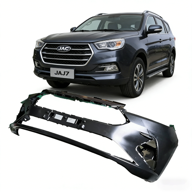Precision Matched Front Bumper Assembly Direct Fit Replacement Custom Fit for JAC J7