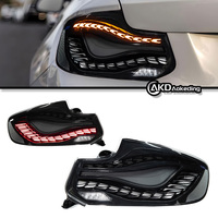 2PCS AKD feu arrière pour BMW F22 LED feu arrière 2014-2019 F23 F87 M2C 2 Series arrière brouillard frein clignotant accessoires automobiles