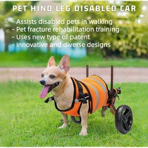 USMILEPET Chariot d'assistance pour chiens en aluminium, très vendu - Écologique, toutes saisons, robuste et adapté aux chiens handicapés - Product Image 4