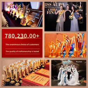 Ngón tay cái lên tuyệt vời CHA thể thao kim loại cúp tùy chỉnh thực hiện sơn giải thưởng cạnh tranh đội xuất sắc nhân viên bán hàng - Product Image 4