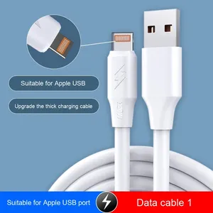 Sạc Nhanh PVC Áo Khoác Cáp Dữ Liệu <span class=keywords><strong>Python</strong></span> Dày Type-C USB Tương Thích Với Android & Cho Apple Điện Thoại - Product Image 4