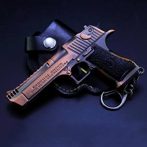 Mini Desert Eagle Aleación de Metal modelo de mano llavero juguete para regalo para niños llavero táctico - Product Image 4