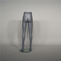 Herren-Unterkörper-Schaufensterpuppe, kratzfester Fiberglas-Ständer, Torso für Hosen, europäischer Stil, stehende Pose, Bekleidungsdisplay