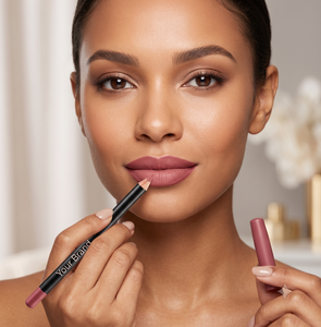 Crayon à lèvres crème brun naturel minéral waterproof, haute pigmentation, tenue longue durée, fini mat pour le maquillage - Product Image 3