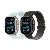 Version Globale A+ Watch Ultra 3 Titane GPS+Cellulaire ESIM OLED 1,98 pouces 599 mAh 64 Go WatchOS Assistant vocal IA IP69/IPX8