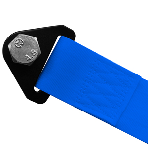 Sangle de remorquage bleue - Crochet de remorquage pour voiture, tissu Simoni Racing - Product Image 3
