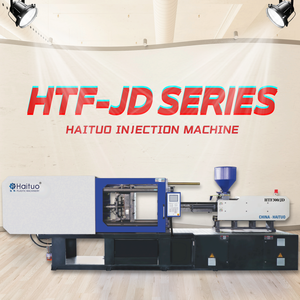 Machine de moulage par injection servo-horizontale pour la production de bouteilles de shampoing cosmétique en PET, ABS et PP |   Contrôle PLC - Product Image 2