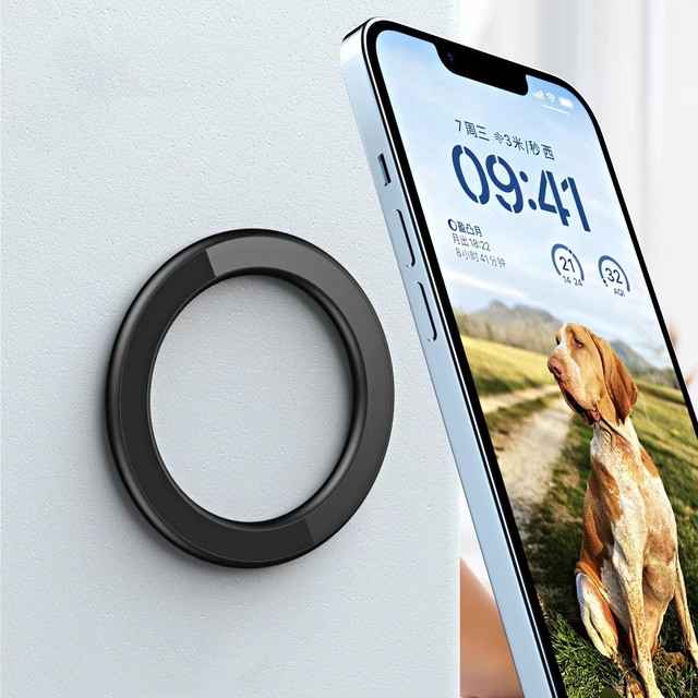 Magnetic Ring Holder for iPhone 15 Pro Max Magnet Wall Mobile Phone Holder Magnetic Car Phone Stand for Magsafe case ipad Tablet