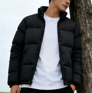 Chaqueta para hombre The <span class=keywords><strong>North</strong></span> Face con estampado de letras, abrigos acolchados de algodón con cuello alto, estilo urbano, gruesos y de moda para invierno - Product Image 1