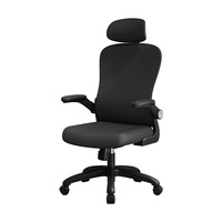 Chaise de bureau exécutive en maille ergonomique pivotante multifonctionnelle Yazhi moderne avec accoudoirs réglables