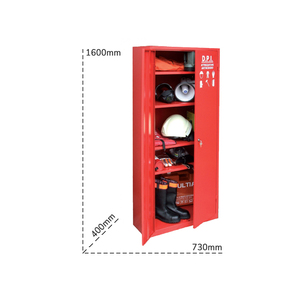 Carvel ตู้นิรภัย monoblock ขนาด730x400x1600มม. สำหรับ PPE พร้อมชั้นวาง4ชั้น - Product Image 2