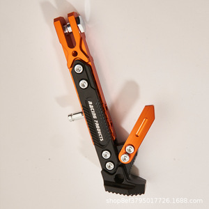 Standar Samping Motor Listrik CNC Modifikasi, Dapat Disesuaikan, Bahan Aluminium Alloy - Product Image 3