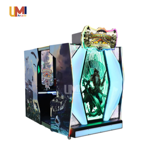 Trò chơi bắn súng 2 người chơi nhập vai bắn súng giả lập máy Arcade với máy biến áp nền tảng chuyển động Máy trò chơi quay video - Product Image 4