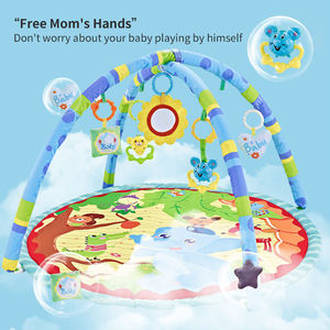 Tapis d'éveil et de jeu pour nouveau-né et tout-petit, arche d'activités, cadeau de naissance, doux et écologique, pour la vente en gros - Product Image 3
