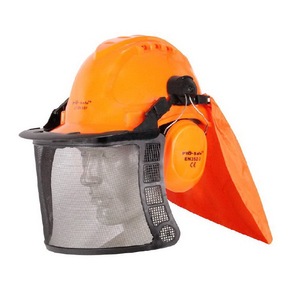 Casque de protection forestière DAEWO0 compatible avec DASM5009 pour le soudage, normes EN397/EN1731/EN352-3 - Product Image 1