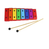 High Quality Orff Glockenspiel Xylophone Cartoon Educational Keyboard Knocking Piano Xylophone Musical Instruments Accessory