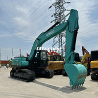 Excavatrice sur chenilles d'occasion Kobelco SK200 – Polyvalence Exceptionnelle – Meilleure Vente – Modèles SK200, SK200-8, SK200-10 en Stock