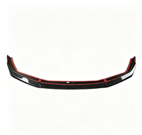 Kit de 3 pièces en fibre de carbone sèche pour séparateur de pare-chocs avant BMW M5 F90 LCI 2020-2023 – Pièces de tuning aérodynamique extérieur
