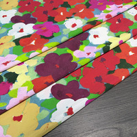 Tissu en nylon tissé personnalisé à impression numérique 70D 280T 98GSM imperméable, MOQ 1 mètre, tout motif accepté, pour vestes et sacs pour filles, certifié GRS OEKO-TEX