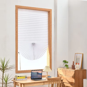 사용자 정의 일회용 종이 창 블라인드 흰색 임시 그늘 쉬운 설치 호텔 침실을위한 공장 직접 공급 - Product Image 3